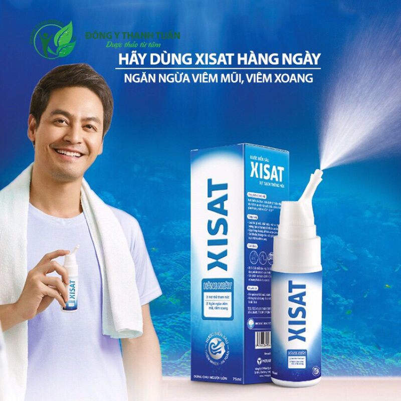 NƯỚC BIỂN SÂU VỆ SINH XISAT 75ML