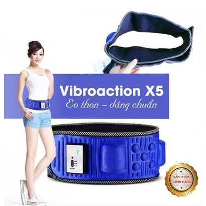 Máy Massage Bụng, Đai Massage Rung Giảm Mỡ Bụng, Thon Eo Bonyon X5 ( Xanh) - GDMK