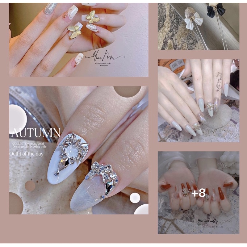 Cham nail gắn móng-(mã từ 1 -50)