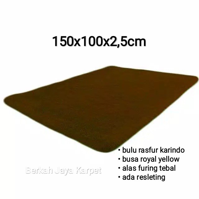 Thảm Lông Xốp Lót Sàn 150x100 X 2.5cm
