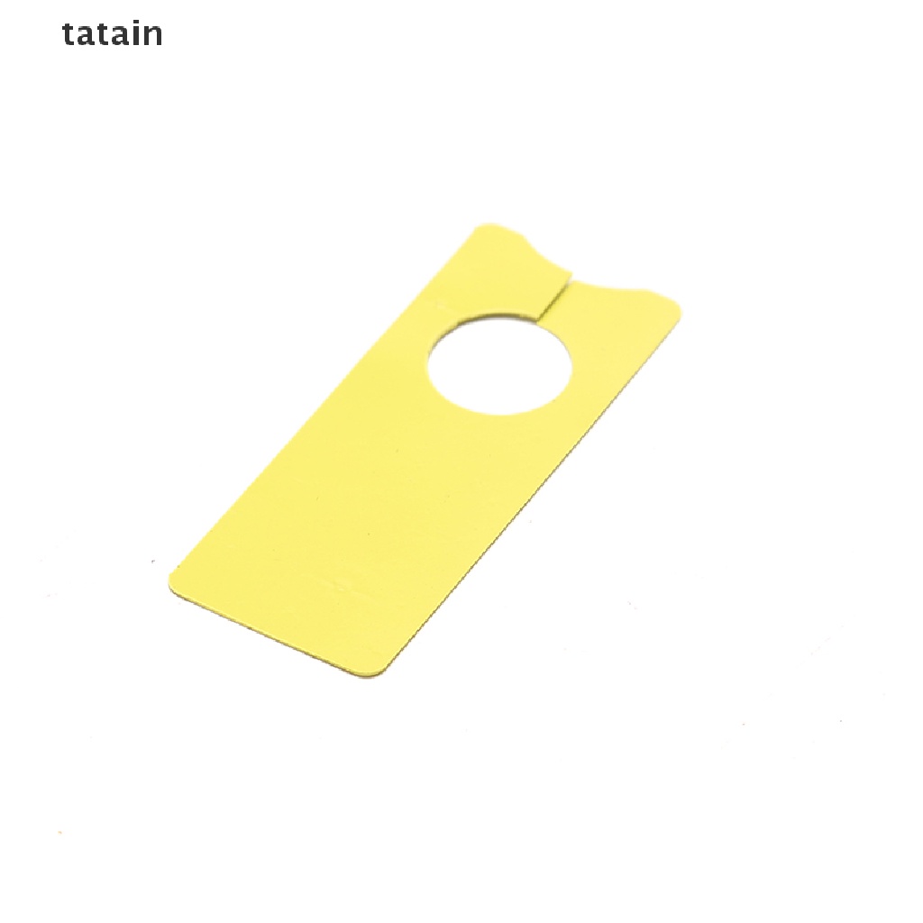 [TAT] 100pcs Garden Plant Hanging Label Tag Waterproof Plastic Seed Name Card Marker CVX