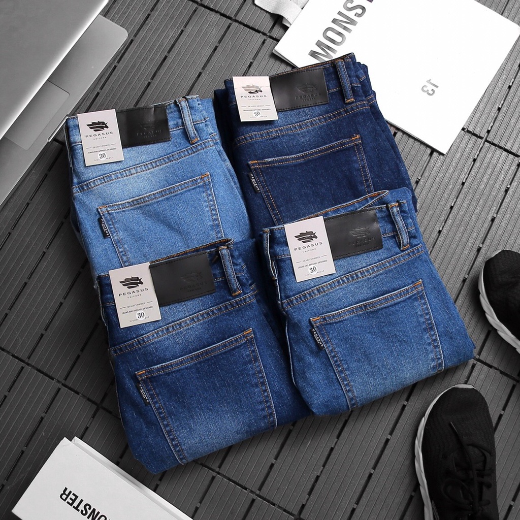 Quần jean nam bò màu xanh đen cao cấp đi tiệc đi chơi có size lớn 36 big size Nexx&amp;Dee-QJ01