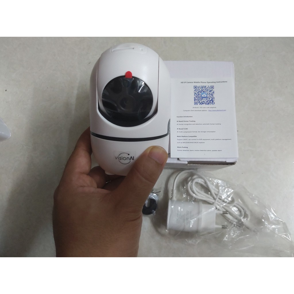 Camera AI trong nhà Full HD quay 360 độ | BigBuy360 - bigbuy360.vn