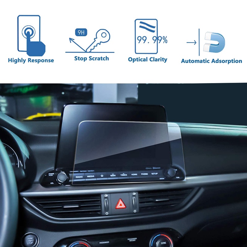 Kính Cường Lực Bảo Vệ Màn Hình Chuyên Dụng Cho Kia Forte 2019 2020 2021 8-Inch