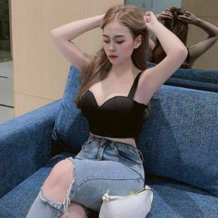 Áo 2 dây mod ngực vải borip siêu xịn xò cao cấp