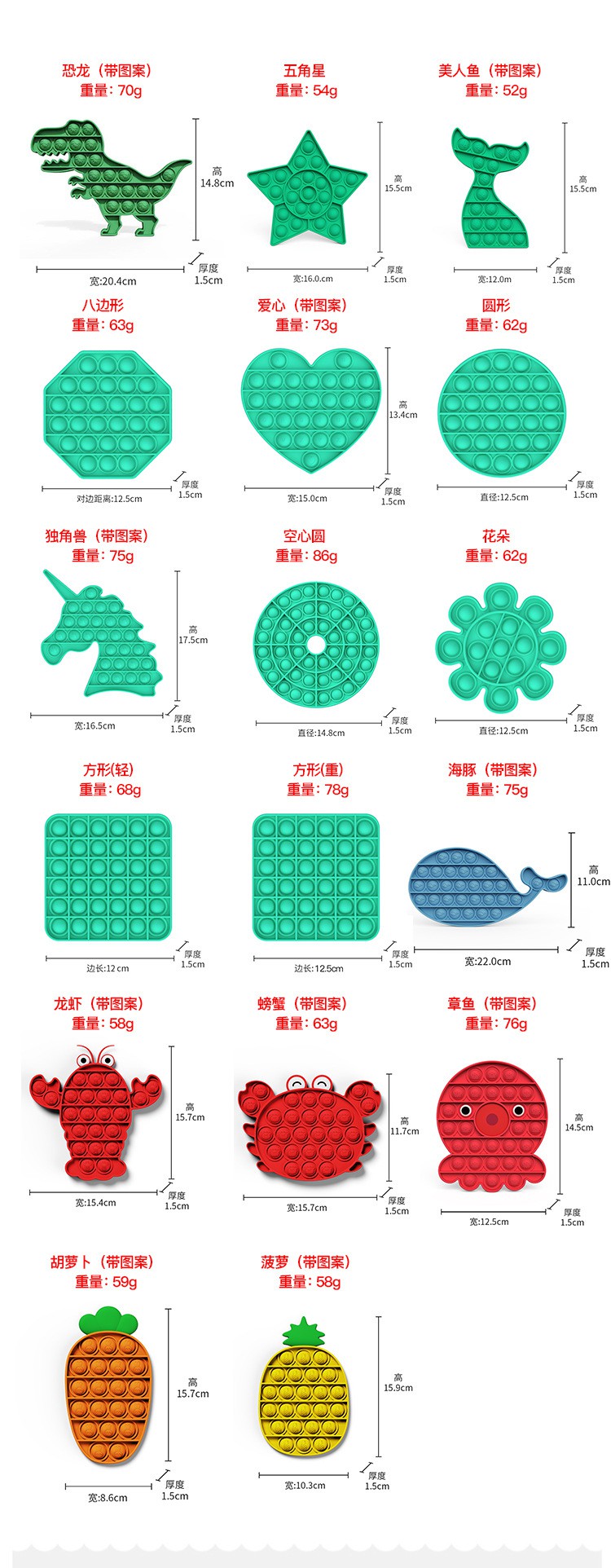 Đồ Chơi Giảm Căng Thẳng Hình Tròn Bằng Silicon