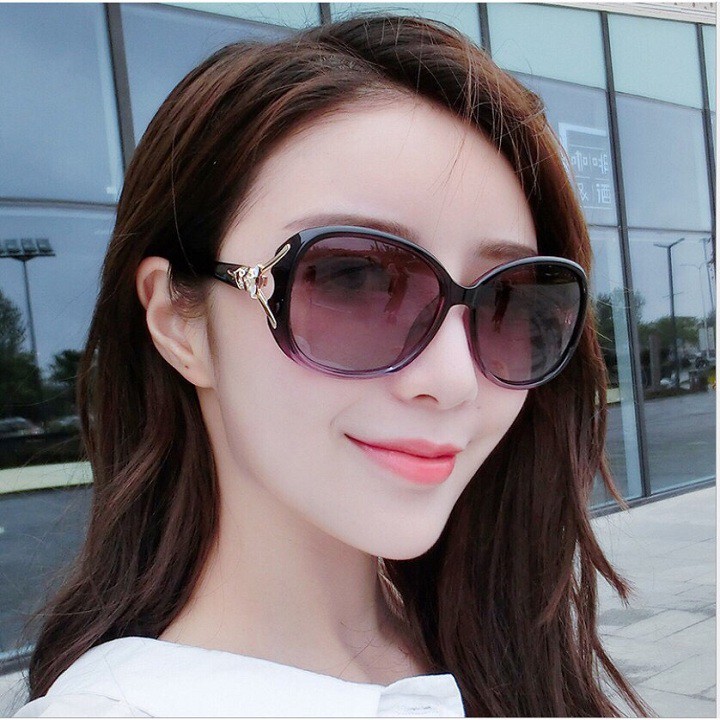 Kính mát nữ phong cách Hàn Quốc, kính râm chống tia UV đẹp Hottrend đi chơi đi biển đẹp LUMINA 207
