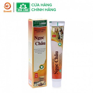 Kem đánh răng dược liệu Ngọc Châu 100g chống ê buốt bảo vệ răng chắc khỏe từ sâu bên trong - NC1 03