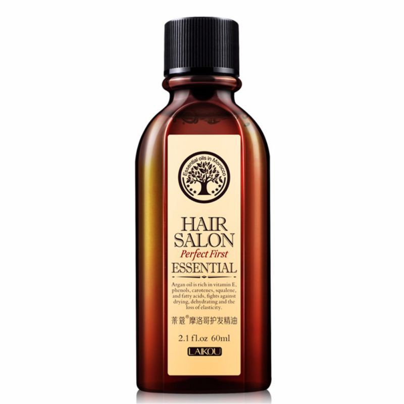 Tinh chất dầu nuôi dưỡng phục hồi tóc tổn thương LAIKOU chai 60ml | BigBuy360 - bigbuy360.vn