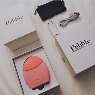Máy rửa mặt pebble lisa - màu hồng