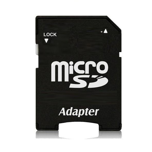 Adapter Đầu Đọc Thẻ Nhớ Chuyển Đổi Thẻ Nhớ Micro SD (TF) Sang SD - Dùng cho Laptop, CAMERA