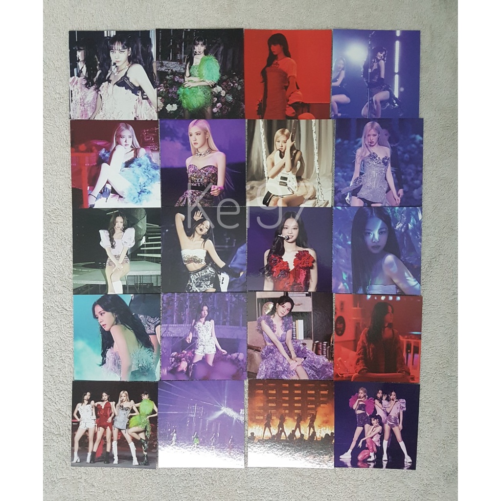 [ OFFICIAL - CÓ SẴN] Postcard Set The Show Phiên Bản Kit BLACKPINK 2021