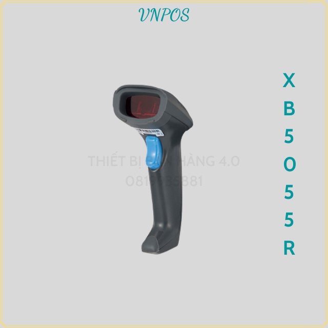 [BÁN LỖ XIN 5*]Máy quét mã vạch không dây XB 5055R, Súng scan mã Barcode 1D dành cho chủ shop shiper và quản lý kho hang