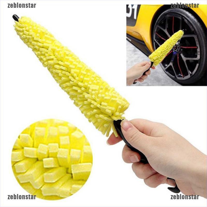 ❤Bàn Chải Nhựa Vệ Sinh Bánh Xe Hơi Tiện Dụng Chất Lượng Cao