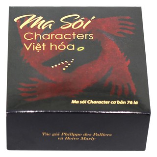 [Tặng bài UNO] Bài ma sói Character việt hóa