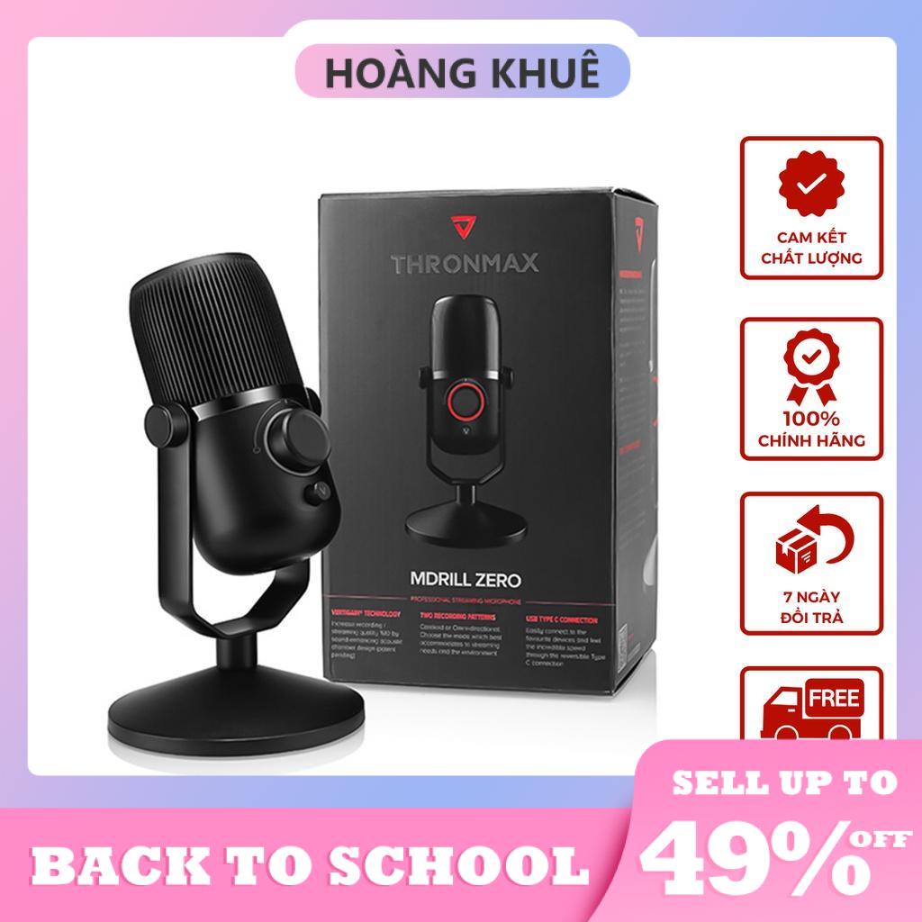 Micro thu âm Thronmax Mdrill Zero M4 Jet Black - Bảo hành chính hãng 12 Tháng