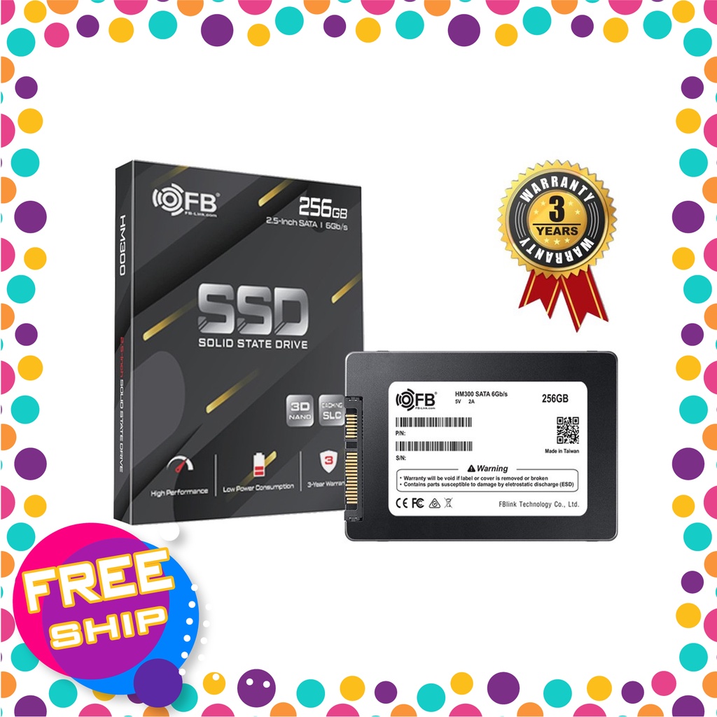 Ổ Cứng SSD 256GB FB-LINK HM300 - BH 36T 1 ĐỔI 1 [HH3G COMPANY]