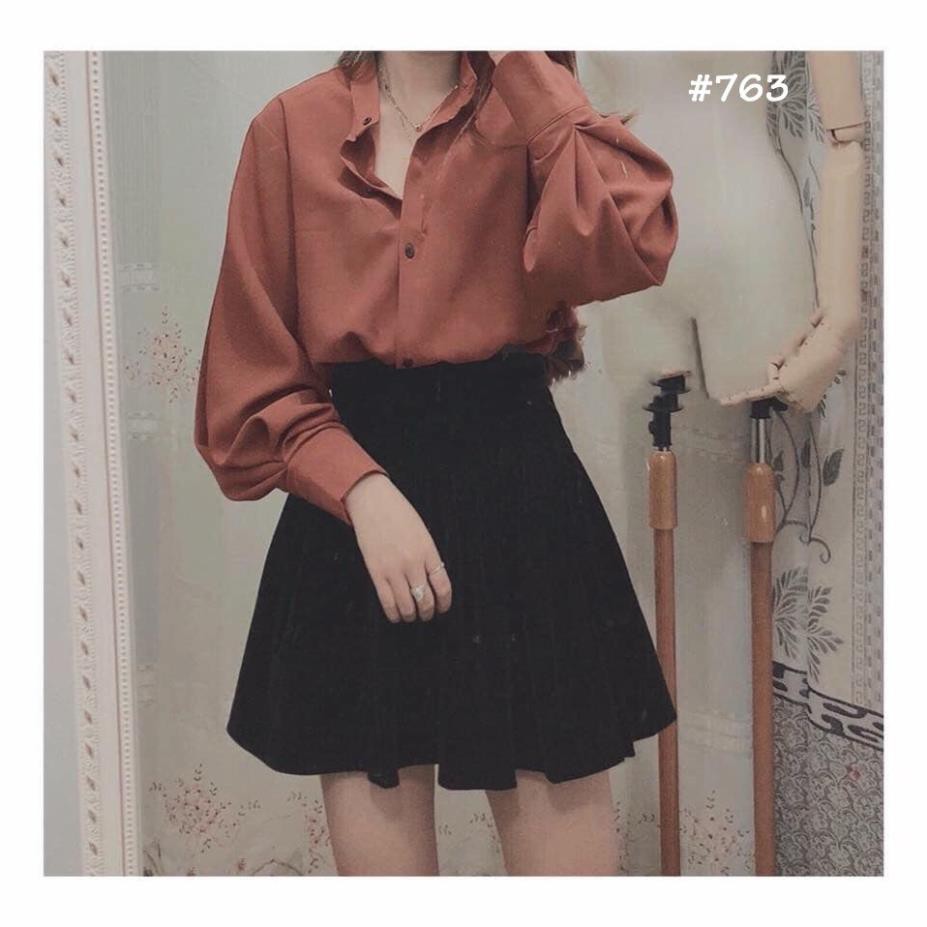 Đầm Nữ, Áo sơ mi nữ siêu xinh mặc công sở chất đũi đẹp nhiều màu V | BigBuy360 - bigbuy360.vn