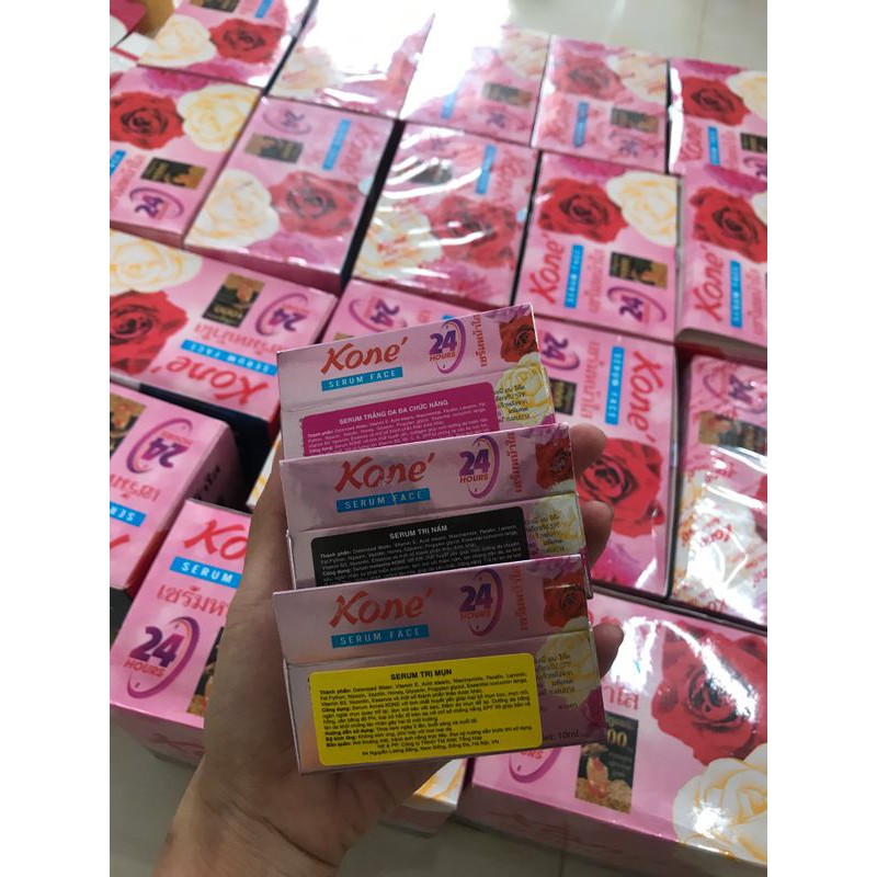(giá sỉ) Serum kone' thái lan 4 mẫu y hình hàng chuẩn