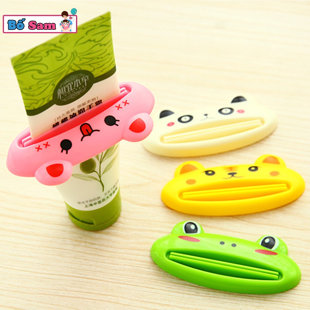 Kẹp kem đánh răng hình con vật dễ thương đa năng Shop Bố Sam