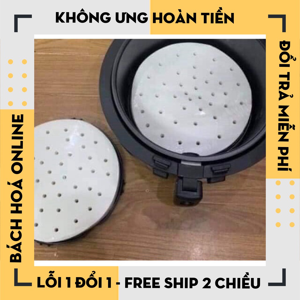 [Hàng Loại 1] Combo 100 Tờ Giấy Nến Đục Lỗ Thấm Dầu Hiệu Quả Size 20cm