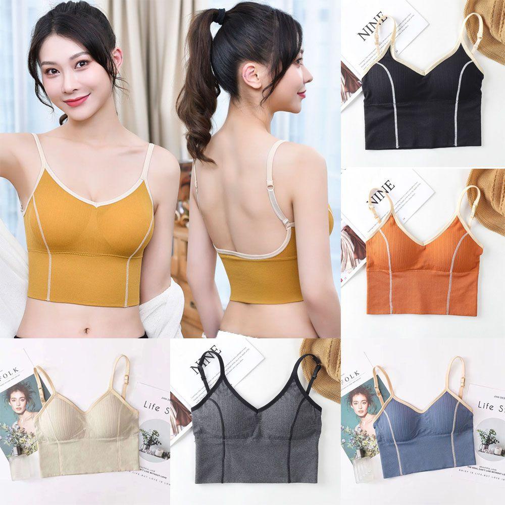 Áo Lót Thể Thao Không Đường May Có Đệm Nâng Ngực MIHAN1 Nhiều Màu Sắc Quyến Rũ Cho Nữ