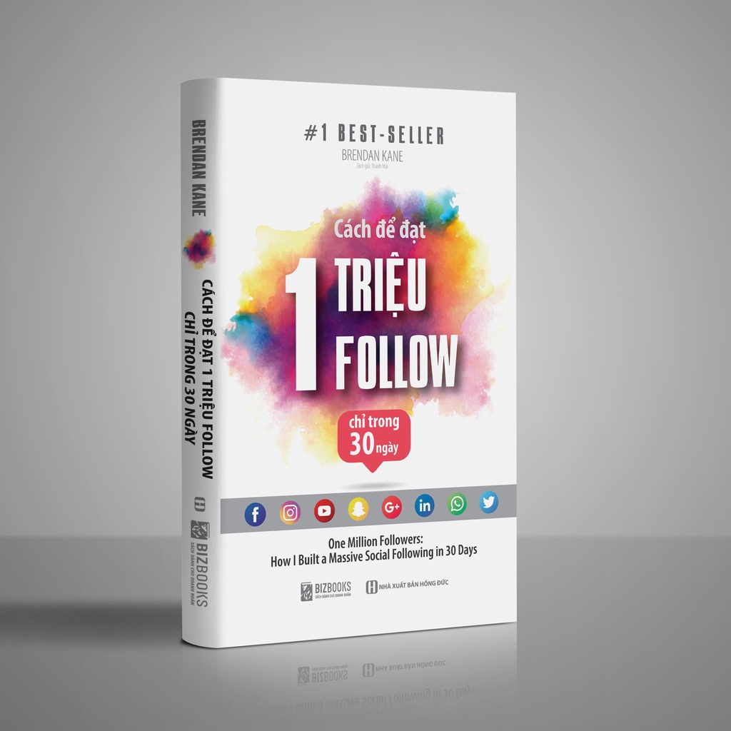 Sách - Cách Để Đạt 1 Triệu Follow Chỉ Trong 30 Ngày