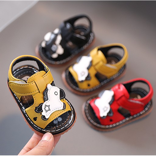 sandal tập đi hở mũi bé trai-bé gái size 15-19 đáng yêu