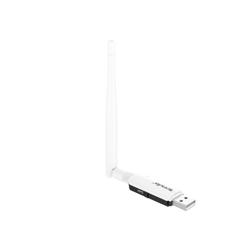 USB thu Wifi Tenda U1 Chính hãng (Có anten rời, 300Mbps). VI TÍNH QUỐC DUY