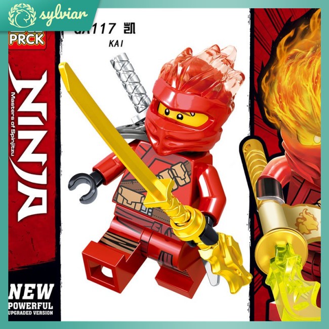 Mô Hình Đồ Chơi Lego Ninjago Mini Tương Thích Với Ninja Go / Jay Zame Kai GA115-122