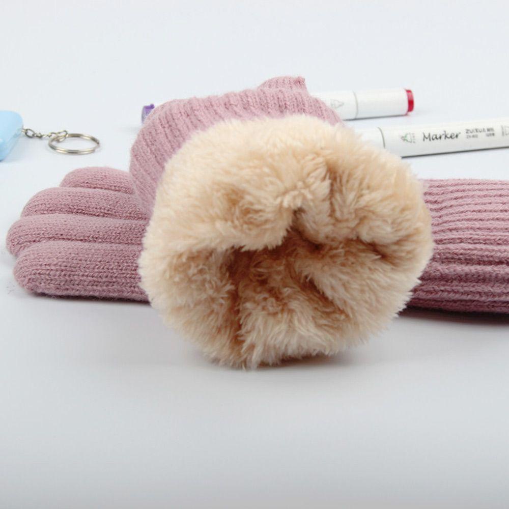 Găng Tay Nhung Mềm Mại Giữ Ấm Cánh Tay