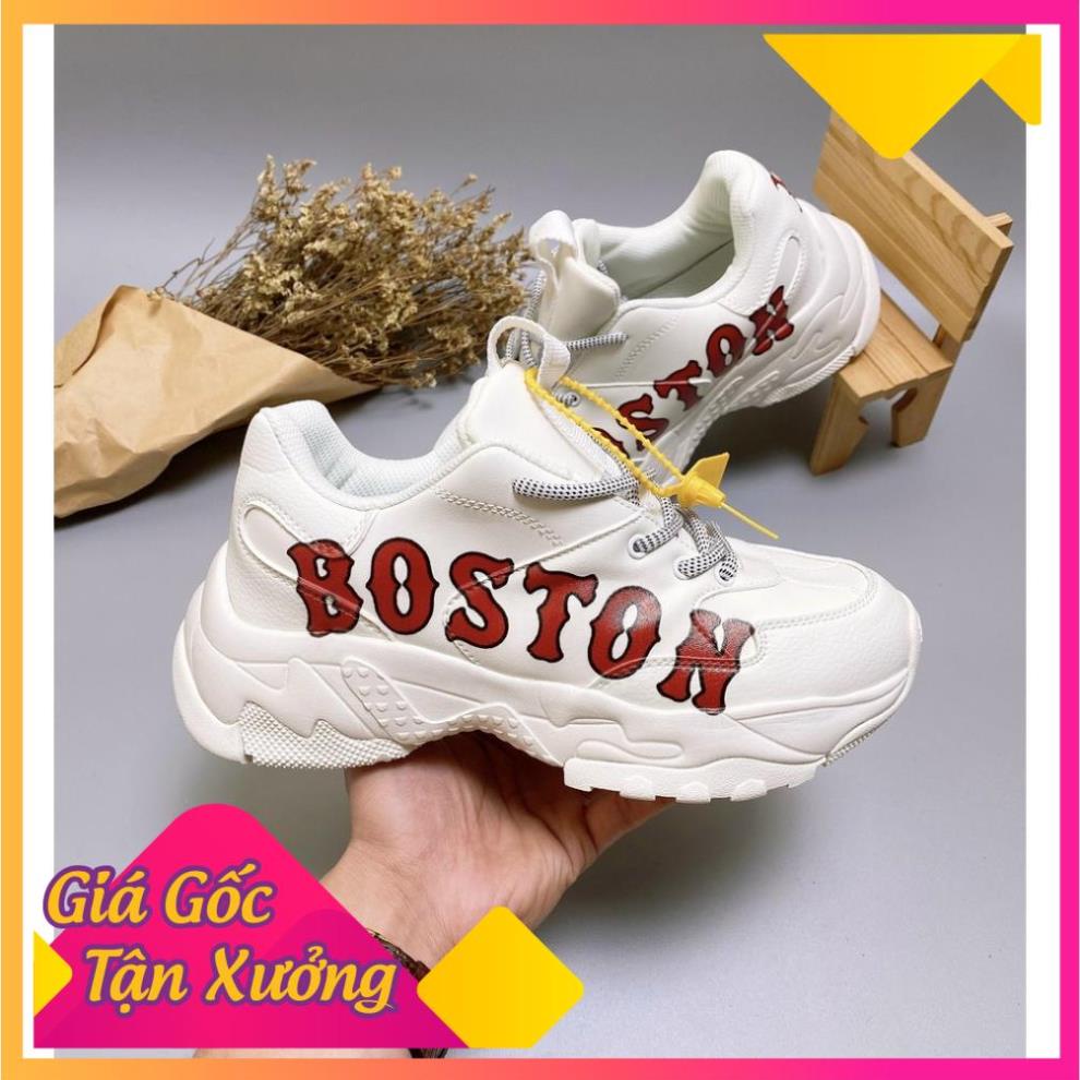 Giày 𝐌𝐋𝐁 Boston, Giày Sneaker 𝐌𝐋𝐁 Boston Da Bò Cao Cấp Đế Cao Tăng Chiều Cao Full Box Bill