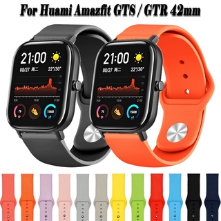 Dây Đeo Silicone Thay Thế Cho Đồng Hồ Thông Minh Xiaomi Huami Amazfit GTS / Amazfit GTR 42mm