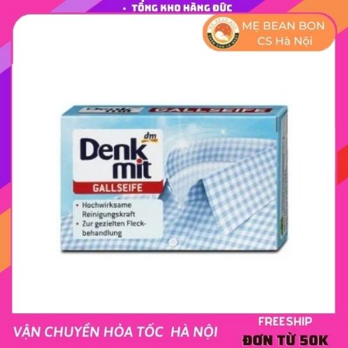 Bánh xà phòng tẩy trắng làm sạch cổ tay nách áo sơ mi Denkmit của Đức 100g đánh bay vết bẩn cứng đầu nhất - mẹ bean bon