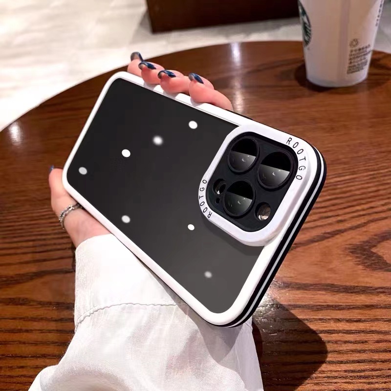 Cứng Ốp Điện Thoại Họa Tiết Bầu Trời Đầy Sao Kèm Miếng Dán Màn Hình Cho iphone 13 13 pro max 11 12 12 pro max