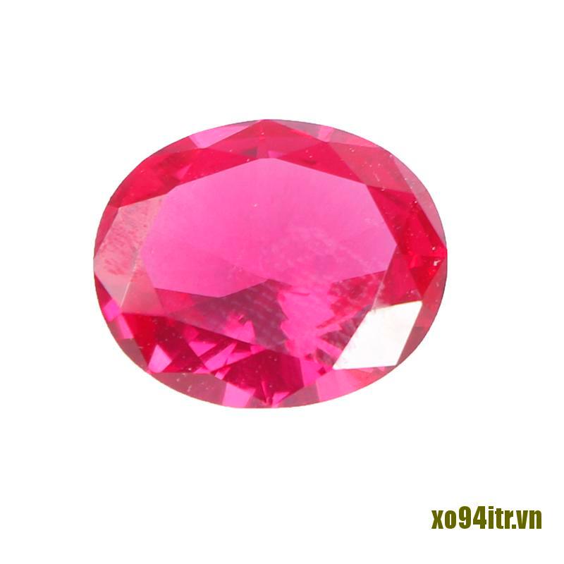 Đá Ruby Giả 10x12mm