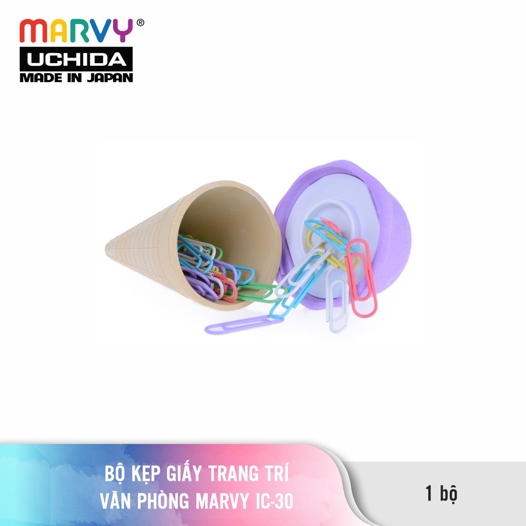 Bộ kẹp giấy trang trí văn phòng Marvy Uchida IC-30