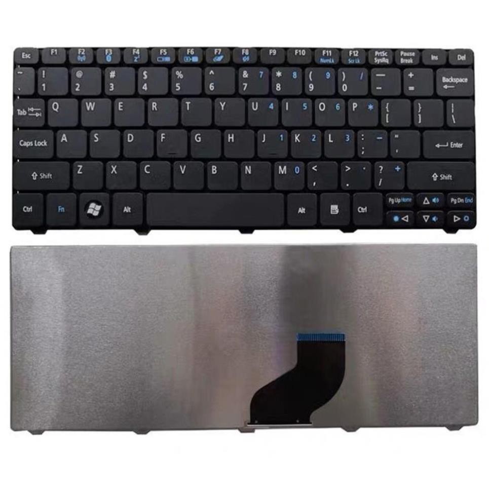 BÀN PHÍM LAPTOP ACER ASPIRE ONE 521 522 532 533 D255 D257 D260 D270 D532 N57 NAV50 NAV51 NAV70 PAV70  ZE6 ZE7