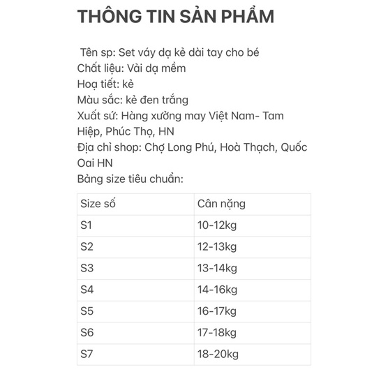 Set váy dạ kẻ dài tay cho bé Monstore , sz 9-20kg. sp bao gốm váy dạ xoè và áo khoác rời. Chất dạ cao cấp mềm đẹp