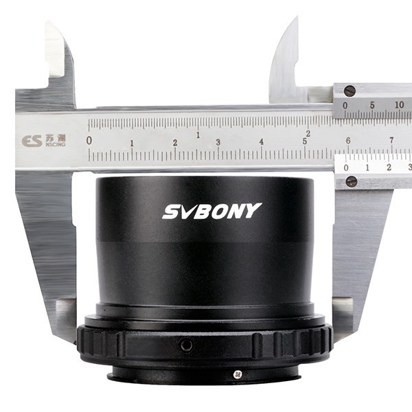 Bộ chuyển đổi tiêu cự máy ảnh SVBONY 2&quot; sang T2 siêu rộng cho SLR và DSLR chất lượng cao