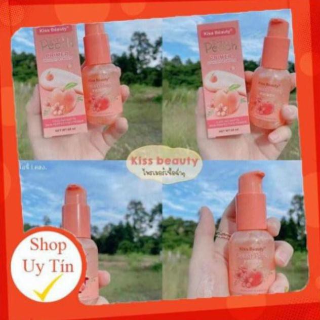 [SALE SẬP SÀN] Primer trang điểm Sweet Peach Kiss Beauty hương đào FREESHIP TOÀN QUỐC