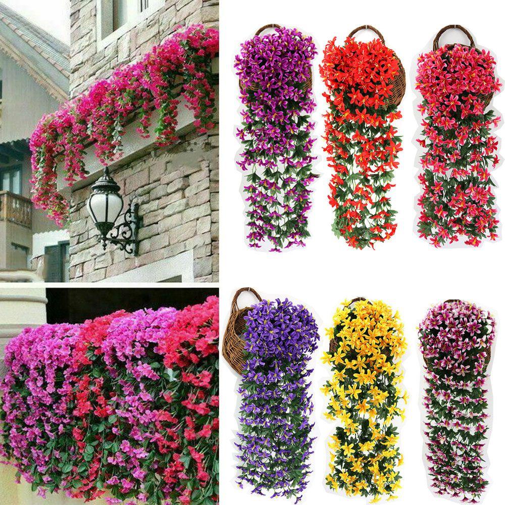 Hoa Lily Giả Bằng Lụa Trang Trí Đám Cưới