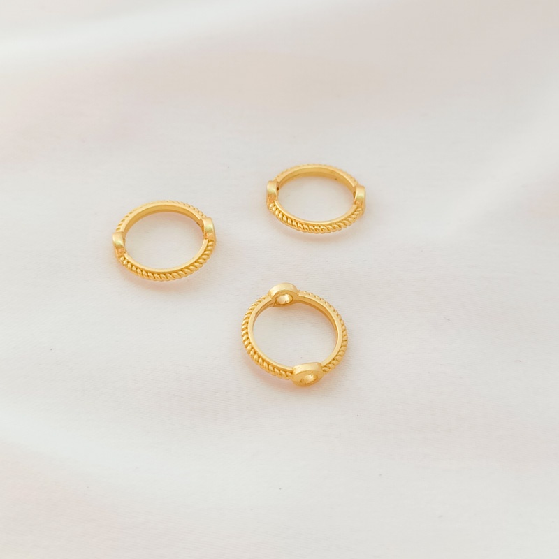 Phụ Kiện Trang Sức Nhẫn Thủ Công DIY 10 Màu Sắc