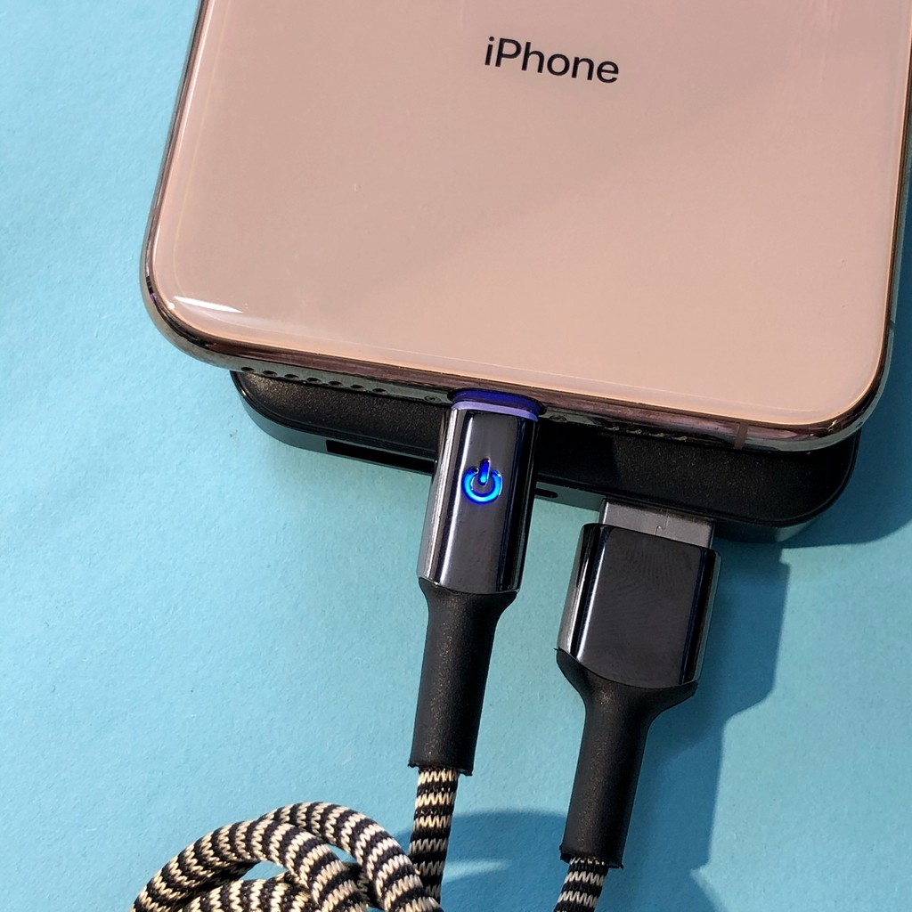 Dây sạt tự ngắt iphon samsung typec - cáp sạc nhanh bọc dù dài 1.2m chống đứt gãy ip 5 6 7 9 x 11 12 DATAL12 Shop