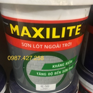 Sơn lót chống kiềm ngoài trời Maxilite 18L - 48C