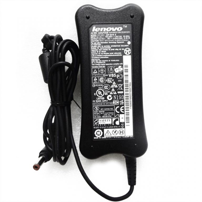 Sạc Laptop Lenovo 65W Đầu Tròn zin19V – 3.42A bh 12 THÁNG ZIN