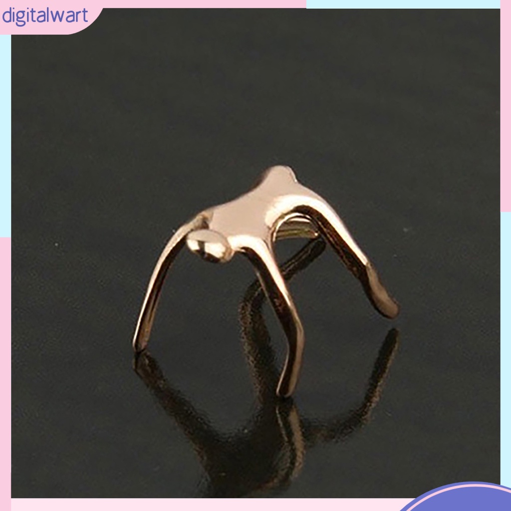 Bông tai kẹp vành tai hình người thiết kế thời trang cá tính