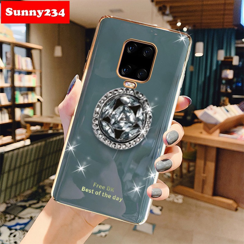 Ốp điện thoại silicon mềm gắn nhẫn đỡ Redmi Note 9 Pro Max Note 8 7 6 Pro Redmi 7 7A 8 8A K20 K30