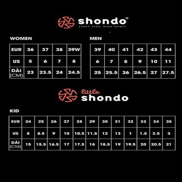 Shondo Việt Nam Sandal Shat F6 Sport F6S2130 F6S2162 F6S2140 giày dép nữ đi học