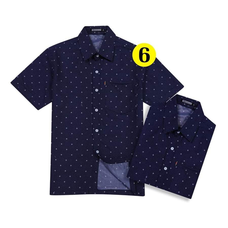 Áo Sơ Mi Nam Tay Ngắn, Họa Tiết, Vải Kate Đẹp (Kèm Video) | BigBuy360 - bigbuy360.vn